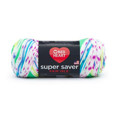 Red Heart Super Saver Fair Isle 141g yarn