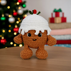 Knitty Critters - Make Christmas - Figgy Pudding | DIY Amigurumi Crochet Kit