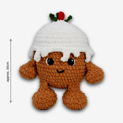 Knitty Critters - Make Christmas - Figgy Pudding | DIY Amigurumi Crochet Kit