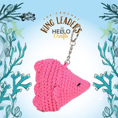Knitty Critters – Sea Creatures – Fish | DIY Amigurumi Crochet Keyring Kit