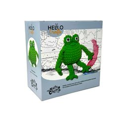 Knitty Critters - Cheeky Chums - Froggy | DIY Amigurumi Crochet Kit