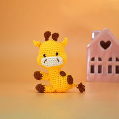 Knitty Critters - Adorables - Gracie The Giraffe | DIY Amigurumi Crochet Kit