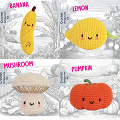 Pouch Pals Crochet Kit – Harvest Medley Bundle