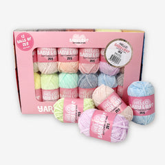 Hello Love 12 Ball Yarn Pack - PASTEL