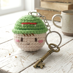 Knitty Critters Amigurumi Keyrings - Hissbert Snake