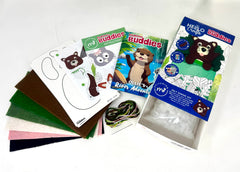 Bedtime Buddies Felt Sewing Kit - Create Ollie the Otter | Playful Craft for Kids & Beginners