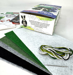 Bedtime Buddies Felt Sewing Kit Ð Create Bennett the Badger | Easy Craft for Kids & Beginners