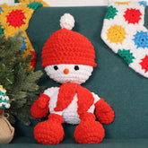Knitty Critters - Make Christmas - Twinkle Snowman | DIY Amigurumi Crochet Kit