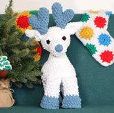 Knitty Critters - Make Christmas - Bianca Reindeer | DIY Amigurumi Crochet Kit