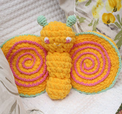 Knitty Critters - Cheeky Chums - Butterfly | DIY Amigurumi Crochet Kit