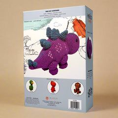 Knitty Critters - Jurassics - Stegosaurus | DIY Amigurumi Crochet Kit