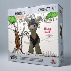 Knitty Critters - Main Collection - Lulu Llama | DIY Amigurumi Crochet Kit
