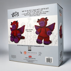 Knitty Critters - Main Collection - Naomi Dragon | DIY Amigurumi Crochet Kit