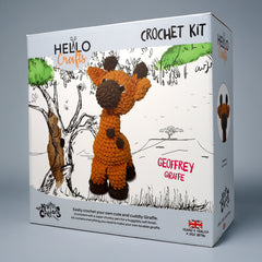 Knitty Critters - Main Collection - Geoffrey Giraffe | DIY Amigurumi Crochet Kit