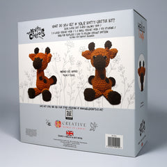 Knitty Critters - Main Collection - Geoffrey Giraffe | DIY Amigurumi Crochet Kit