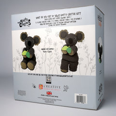 Knitty Critters - Main Collection - Kieran Koala | DIY Amigurumi Crochet Kit