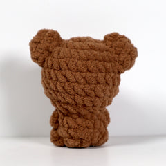 Knitty Critters - Yarnimals - Billy The Bear | DIY Amigurumi Crochet Kit