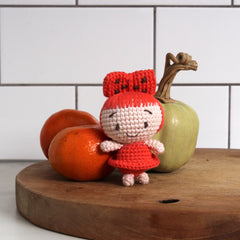 Knitty Critters - Adorables - Tabitha The Girl |DIY Amigurumi Crochet Kit