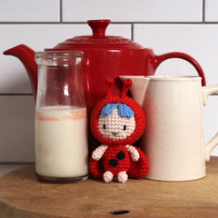 Knitty Critters - Adorables - Rosie Ladybird | DIY Amigurumi Crochet Kit