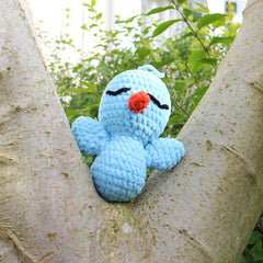 Knitty Critters - Hello Softies - Brian The Bird | DIY Amigurumi Crochet Kit