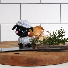 Knitty Critters - Adorables - Barry The Sheep | DIY Amigurumi Crochet Kit