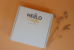 Hello Artisan Box - Bubble Tea - Crochet kit gift box