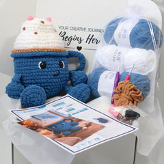 Hello Artisan Box - Hot Chocolate - Crochet kit gift box