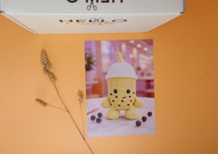 Hello Artisan Box - Bubble Tea - Crochet kit gift box