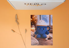 Hello Artisan Box - Hot Chocolate - Crochet kit gift box
