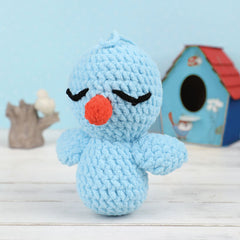 Knitty Critters - Hello Softies - Brian The Bird | DIY Amigurumi Crochet Kit
