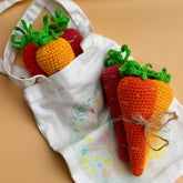 Knitty Critters - Easter - Carrots Red | DIY Amigurumi Crochet Kit