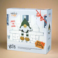 Knitty Critters - Make Christmas - Jangle The Gnome | DIY Amigurumi Crochet Kit