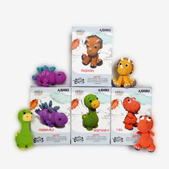 BUNDLE SET - 4X Jurassics Crochet Kits