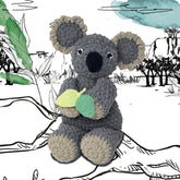 Knitty Critters - Main Collection - Kieran Koala | DIY Amigurumi Crochet Kit