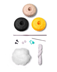 Knitty Critters - Bambinos - Harriet Bee | DIY Amigurumi Crochet Kit