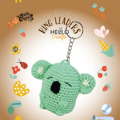 Knitty Critters – Body Shapes – Koala | DIY Amigurumi Crochet Keyring Kit