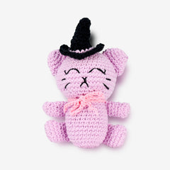Knitty Critters - Happyween - Little Cat | DIY Amigurumi Crochet Kit