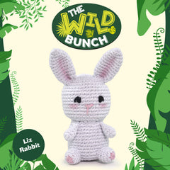 Knitty Critters - The Wild Bunch - Liz Rabbit | DIY Amigurumi Crochet Kit
