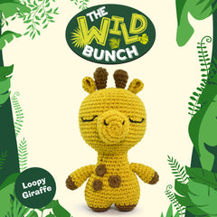 Knitty Critters - The Wild Bunch - Loopy Giraffe | DIY Amigurumi Crochet Kit