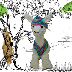 Knitty Critters - Main Collection - Lulu Llama | DIY Amigurumi Crochet Kit