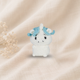 Knitty Critters - Pouch Pals V - Luna Unicorn | DIY Amigurumi Crochet Kit
