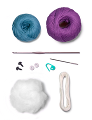 Knitty Critters - Jurassics - Stegosaurus | DIY Amigurumi Crochet Kit