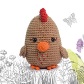 Knitty Critters - Farmyard - Mother Hen | DIY Amigurumi Crochet Kit
