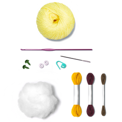 Knitty Critters - Farmyard - Chick | DIY Amigurumi Crochet Kit