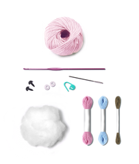 Knitty Critters - Farmyard - Piglet | DIY Amigurumi Crochet Kit