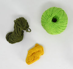 Knitty Critters - Cubies - Ned Dinosaur | DIY Amigurumi Crochet Kit