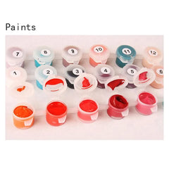 Bree Merryn Paint By Numbers Christmas 40cm x 50cm - Copper & Penny