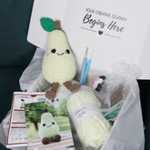 Hello Artisan Box - Percy Pear - Crochet kit gift box