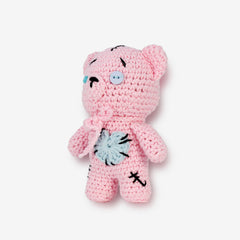 Knitty Critters - Happyween - Pink Voodoo Bear | DIY Amigurumi Crochet Kit