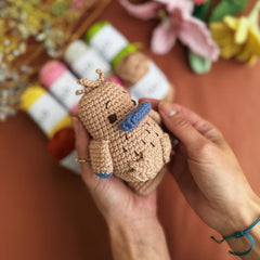 Knitty Critters - Pouch Pals | Peter Platypus | DIY Amigurumi Crochet Kit